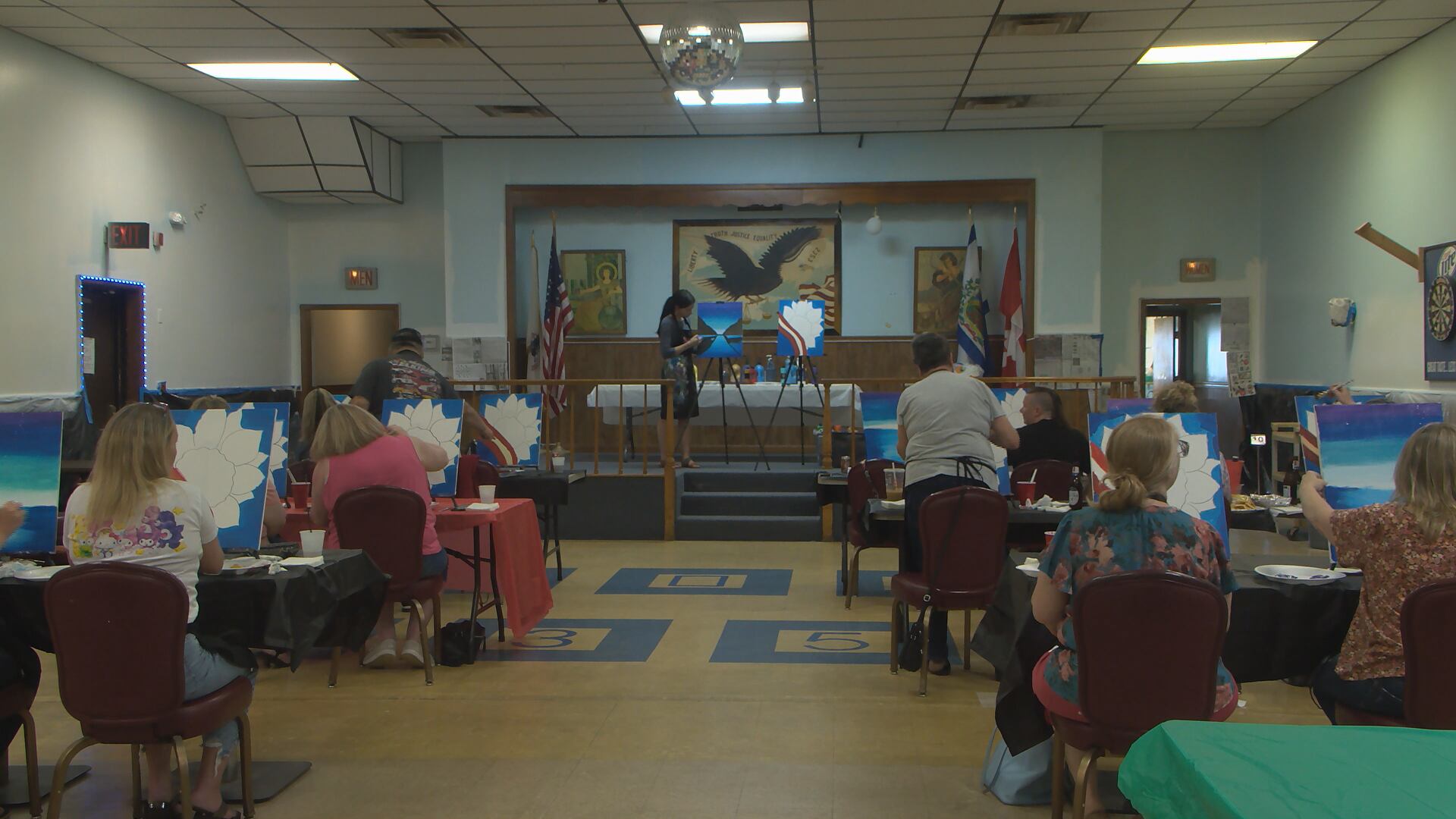 Clarksburg Eagles host Psychic Medium Paint Night on Sunday - Vimarsana News