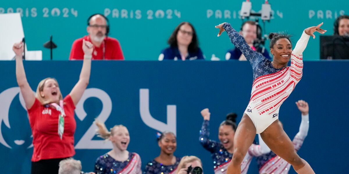 Simone Biles returns to the mat today as she seeks 2nd allaround gold