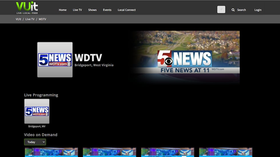 WDTV on vuit