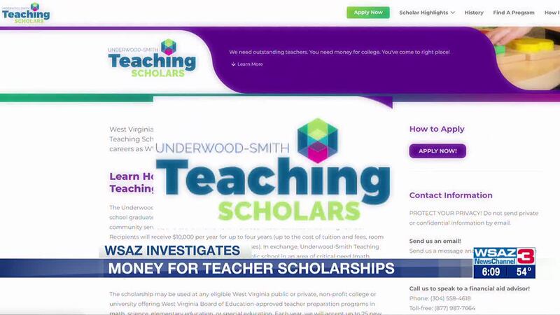 WSAZ Investigates | Money for Teacher Scholarships
