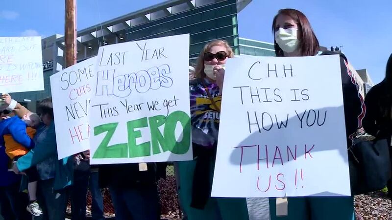 About 1,000 Cabell Huntington Hospital service workers remain on strike