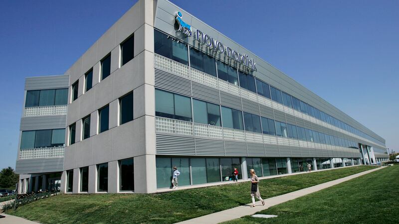 This April 24, 2008, file photo shows the former North American headquarters of Novo Nordisk,...