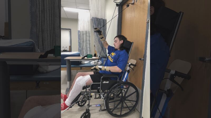 Jaden Sayre recovery going faster than expected, will be back home on Sat.