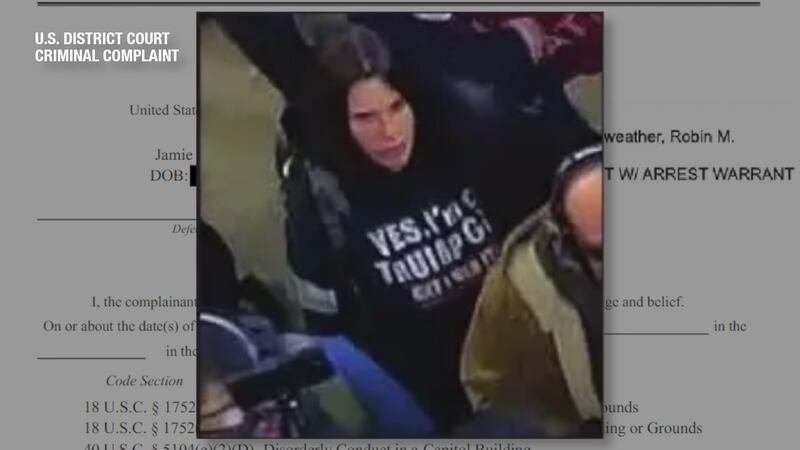 Photo of Jamie Ferguson from criminal complaint | United States District Court