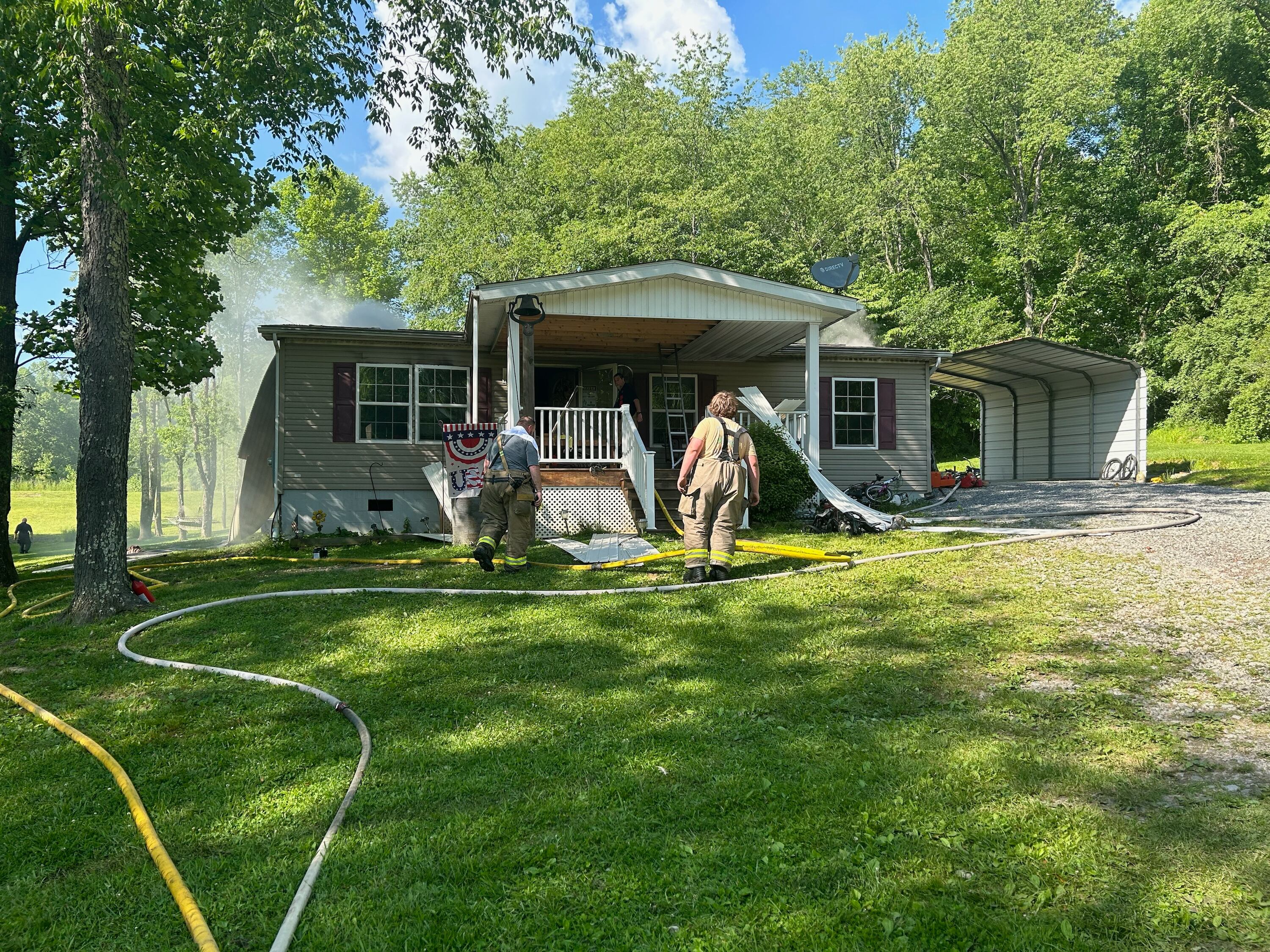 Crews battle fire at Harrison County home after gas leak - Vimarsana News