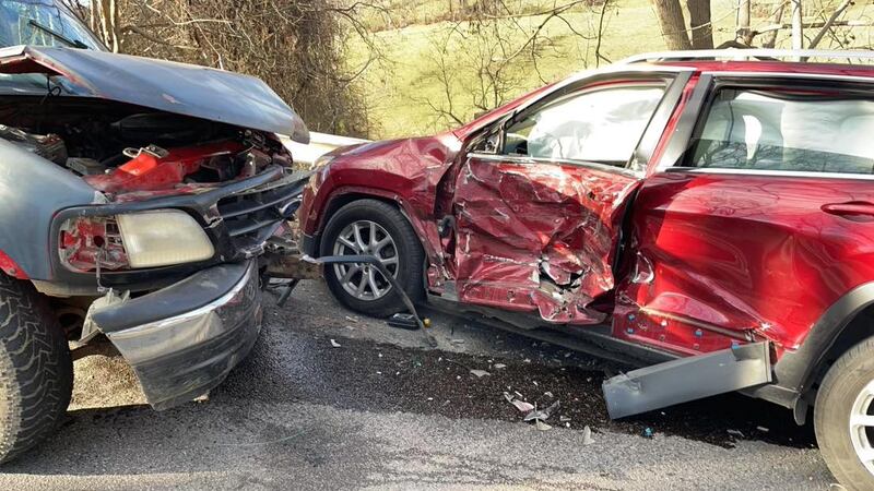 One person was injured and taken to the hospital following a crash in Marion County on Wednesday.