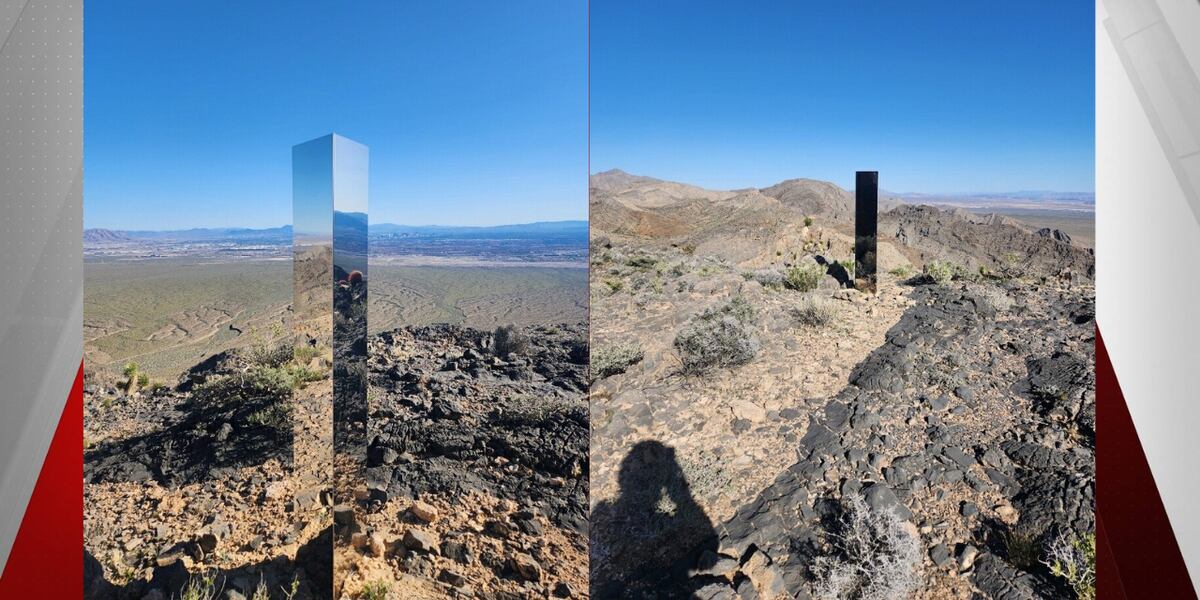 Mysterious monolith discovered in Nevada desert Mysterious monolith discovered in Nevada desert